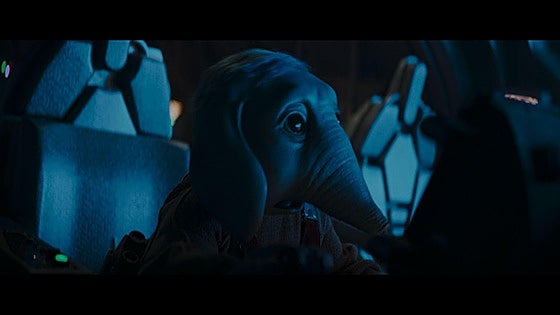 El elefantito de 'Star Wars'