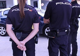 Imagen de policías nacionales.