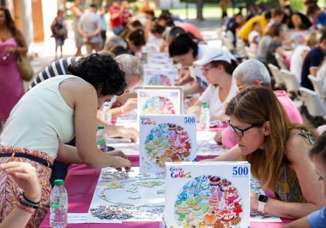 Campeonato del Mundo de Puzzles en Valladolid.