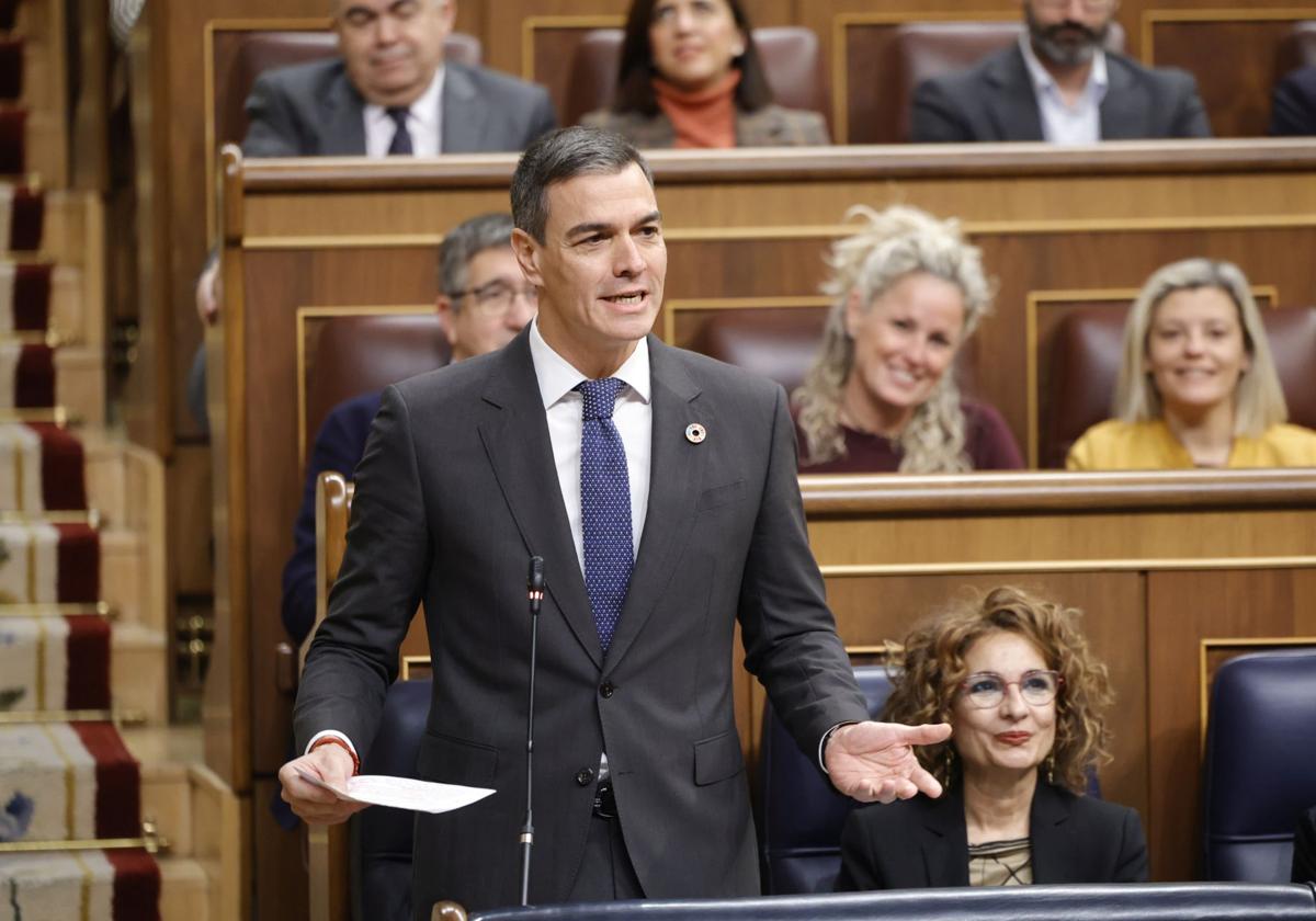 Último cara a cara del año en el Congreso de los Diputados entre Sánchez y Feijóo