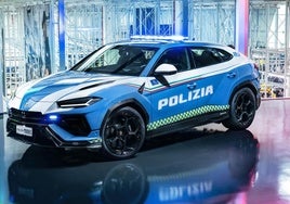 Lamborghini Urus Performante de la Policía