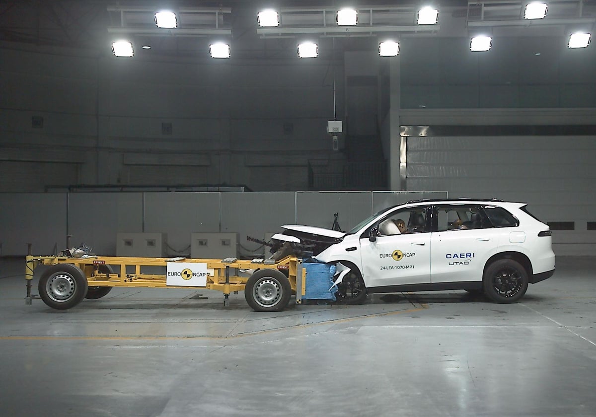 Uno de los habituales crash test de Euro NCAP