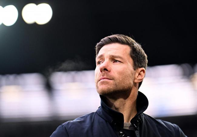 Xabi Alonso, entrenador del Bayer Leverkusen.