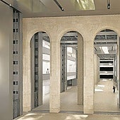 Recreación del interior del edificio, con 6.500 metros cuadrados expositivos.