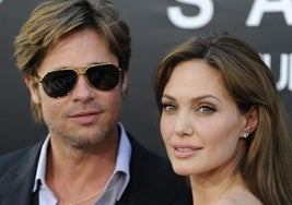 Angelina Jolie y Brad Pitt en una foto de 2010.