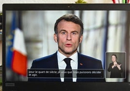 Macron admite por primera vez que se equivocó al adelantar las elecciones