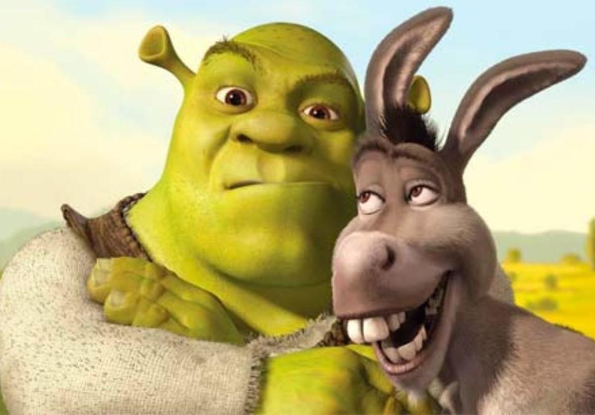 Shrek y Asno.