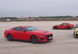 Ford Mustang, Audi S3 y Toyota Supra