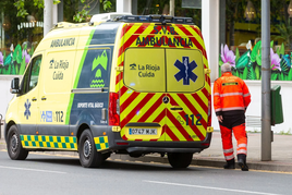 Imagen de archivo de una ambulancia.