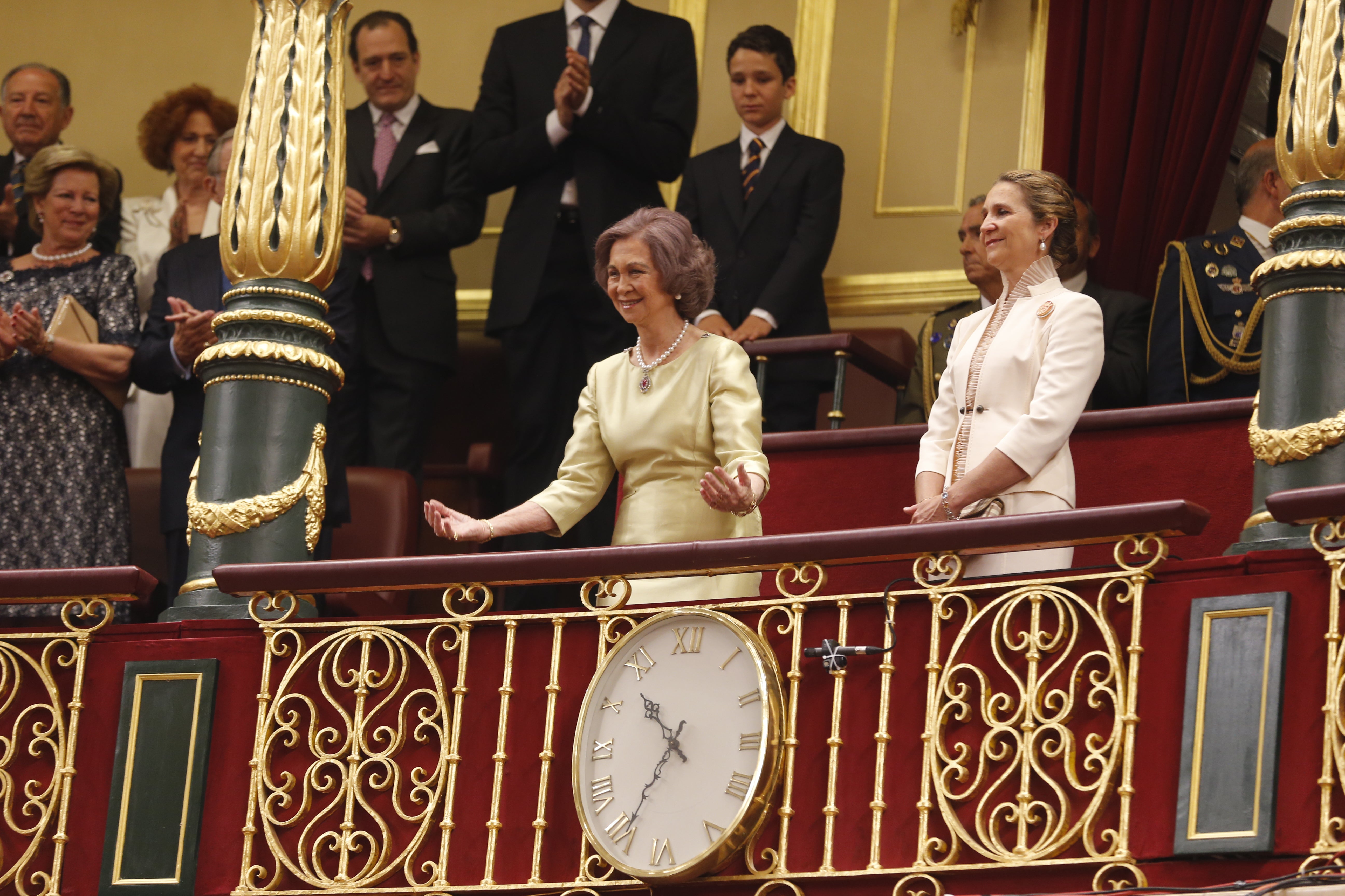 Proclamación de Felipe VI en el Congreso de los Diputados.