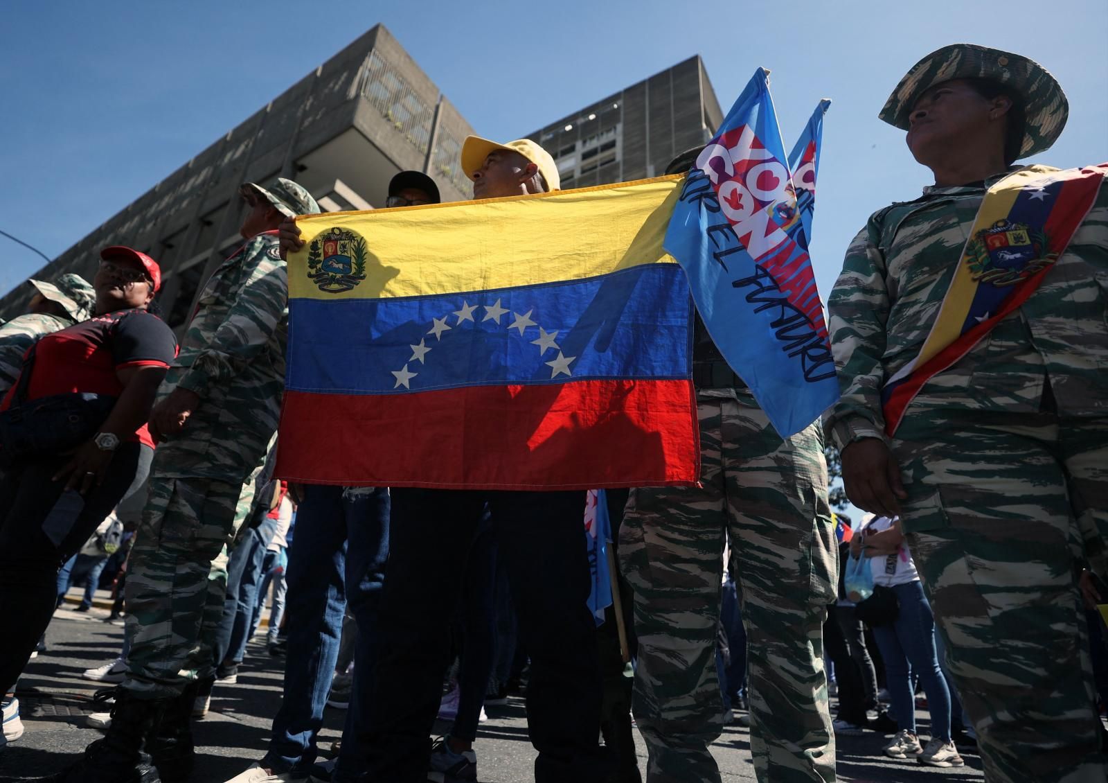 Fotografías: Maduro se autoproclama presidente de Venezuela