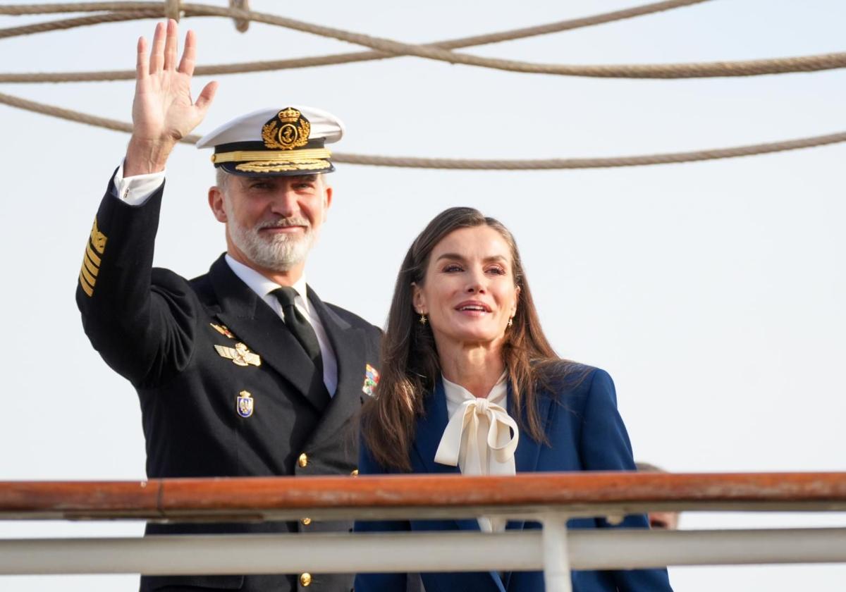 La princesa Leonor zarpa con el Elcano | El Correo