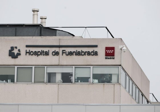 Exterior del Hospital de Fuenlabrada.