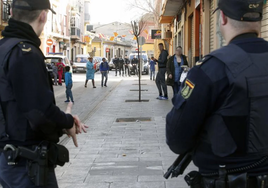 Imagen de archivo de una intervención policial en el barrio del Xenillet en Torrent