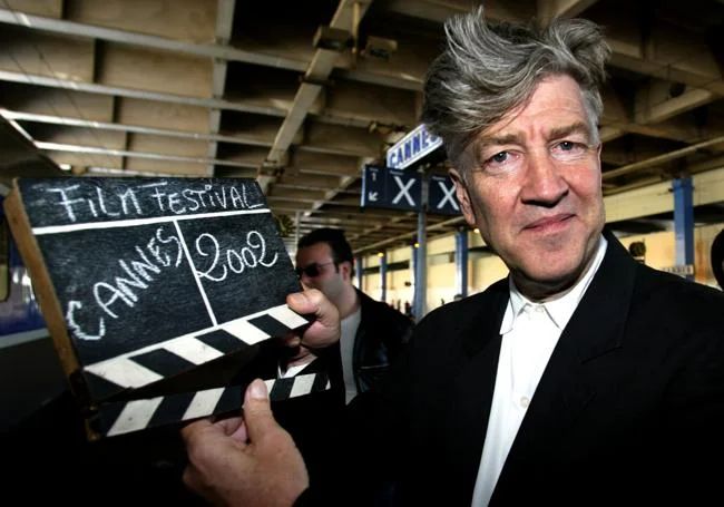 David Lynch, en el Festival de Cannes de 2002.