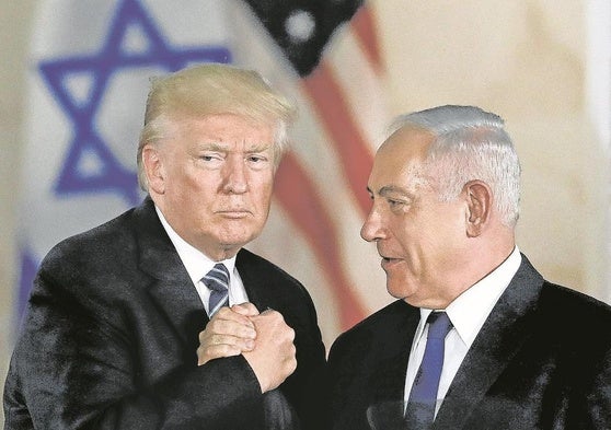 Trump y Netanyahu.