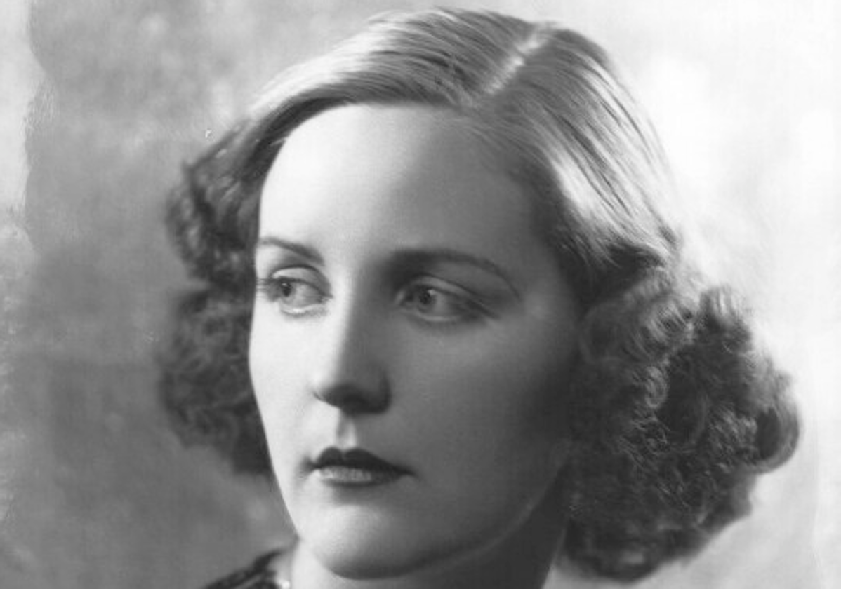 Unity Mitford, que fue amante de Hitler.