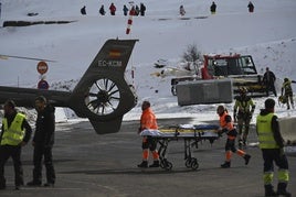 El accidente de Astún en imágenes