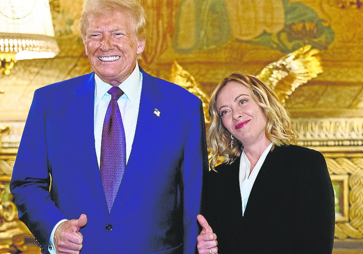 Donald Trump ha encontrado nuevos aliados en Europa como la presidenta italiana Meloni .