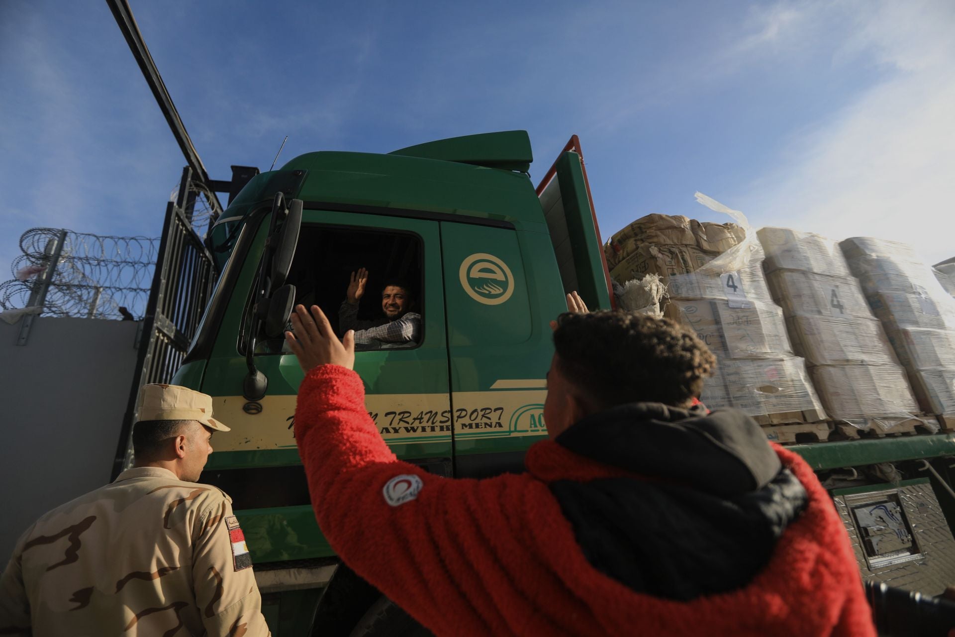 El primer día de tregua en Gaza, en imágenes