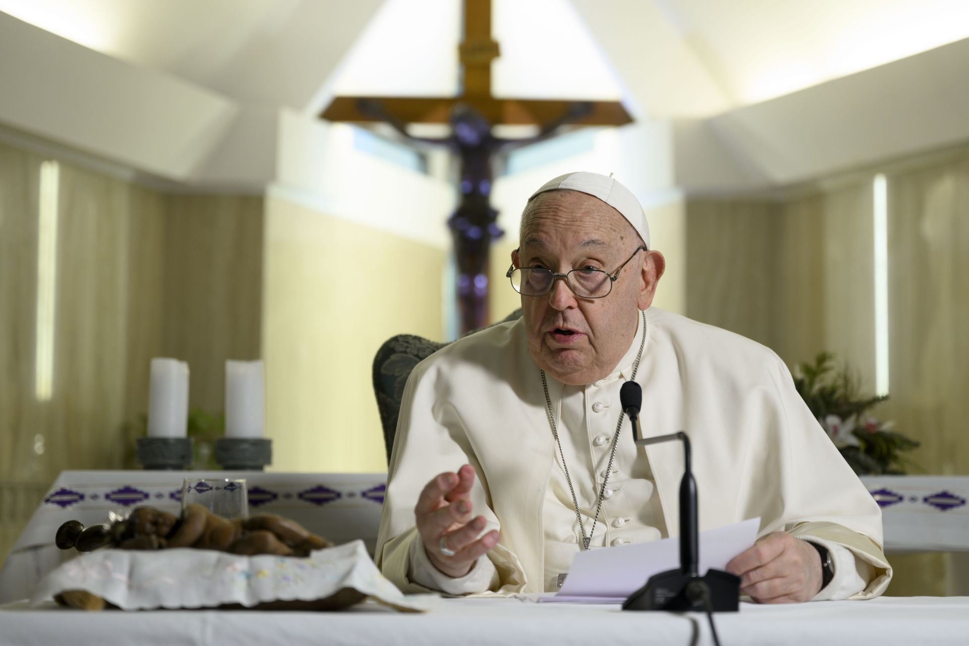 El Papa Francisco, en una intervención reciente.