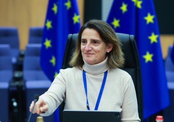 La vicepresidenta ejecutiva de la Comisión Europea, Teresa Ribera.