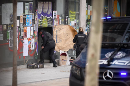 Dos agentes de la Policía Nacional