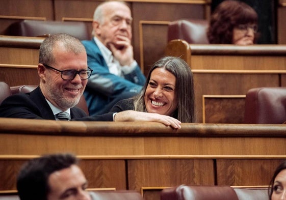 Míriam Nogueras, portavoz de Junts en el Congreso, durante la sesión de este miércoles