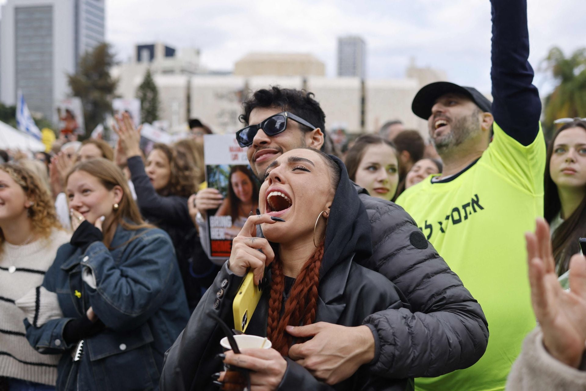 Así ha sido la festiva liberación de las soldados israelíes