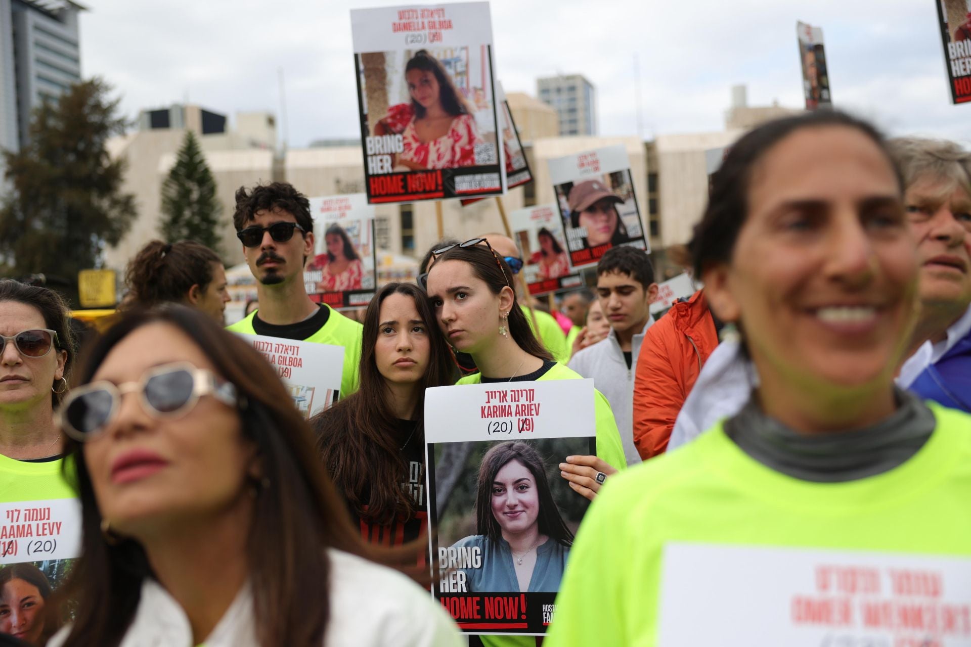 Así ha sido la festiva liberación de las soldados israelíes