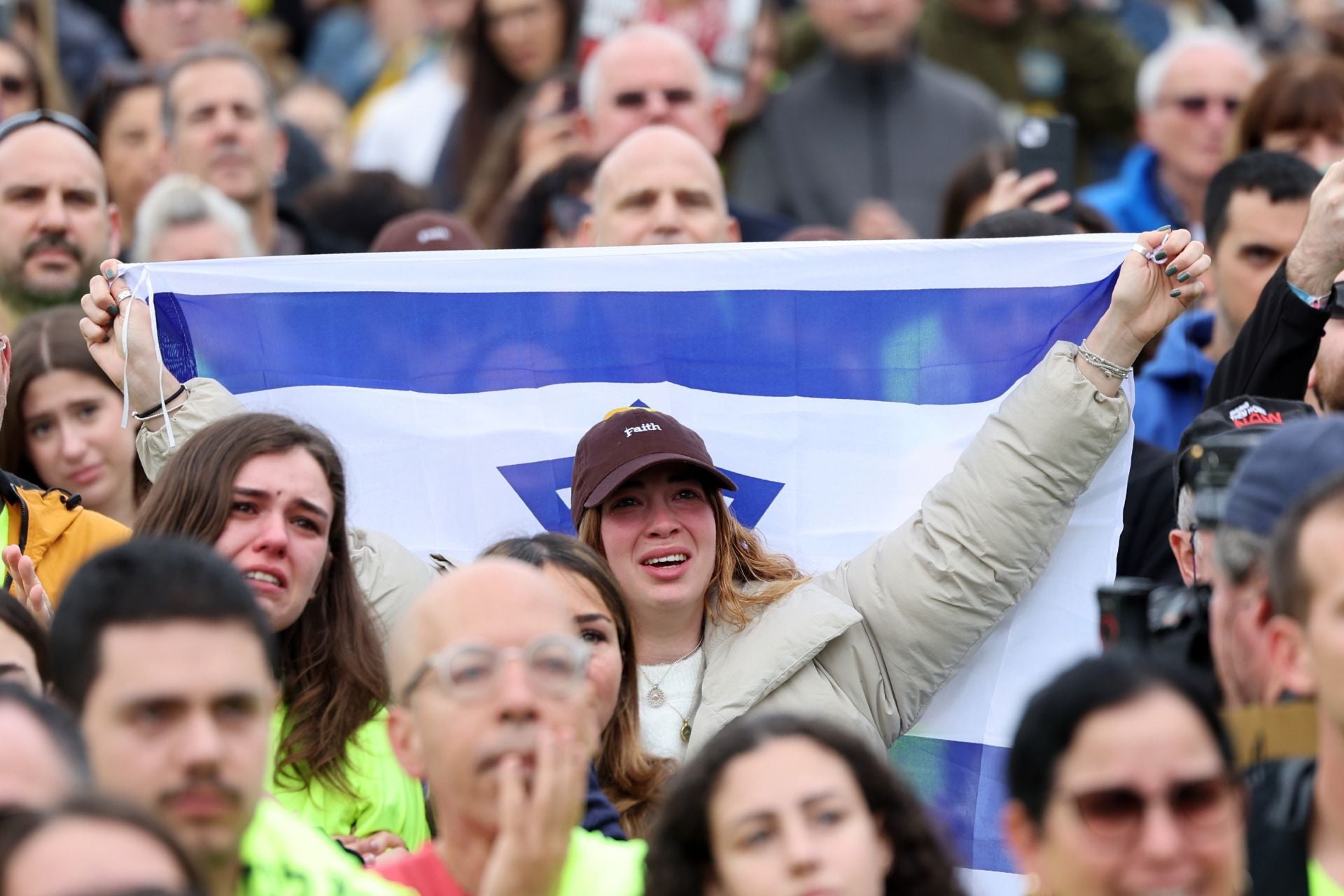 Así ha sido la festiva liberación de las soldados israelíes