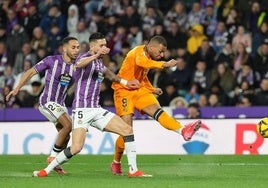 El 'hat-trick' de Mbappé en la victoria del Real Madrid en Valladolid