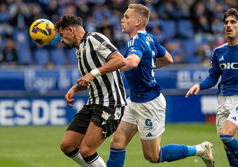 El Oviedo logra una victoria agónica ante el Castellón y se consolida en playoff