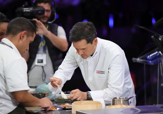 Jorge Vallejo en Madrid Fusión Alimentos de España.