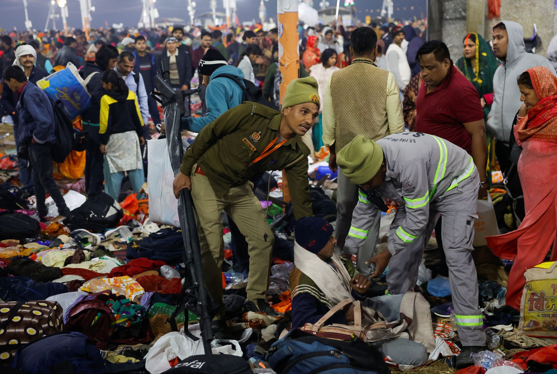 Trágica estampida en el Kumbh Mela