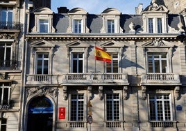 Sede de la biblioteca del Instituto Cervantes en París.