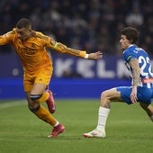 Muñiz Ruiz e Iglesias Villanueva, castigados tras su actuación en el Espanyol-Real Madrid