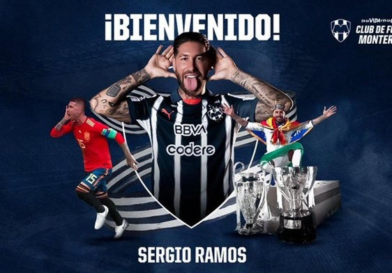 Sergio Ramos ficha por Rayados de Monterrey