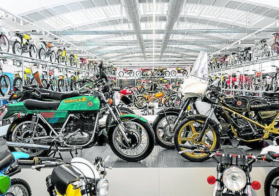 Exposición permanente con más de 300 motos.