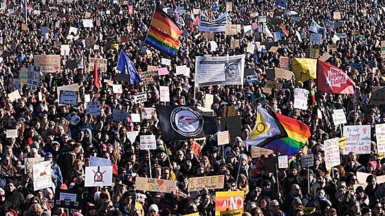 Más de 250.000 personas se manifiestan en Múnich contra la ultraderecha