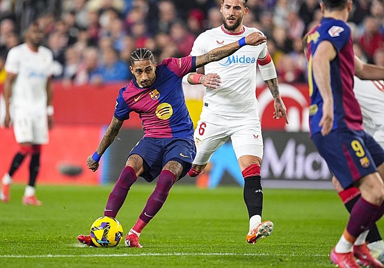 Los goles de la victoria del Barcelona en Sevilla