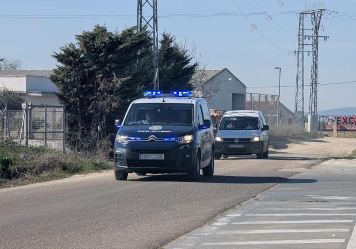 Furgón de Policía Nacional