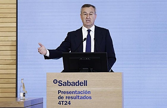 Los accionistas del Sabadell votarán la reelección de González-Bueno el 20 de marzo