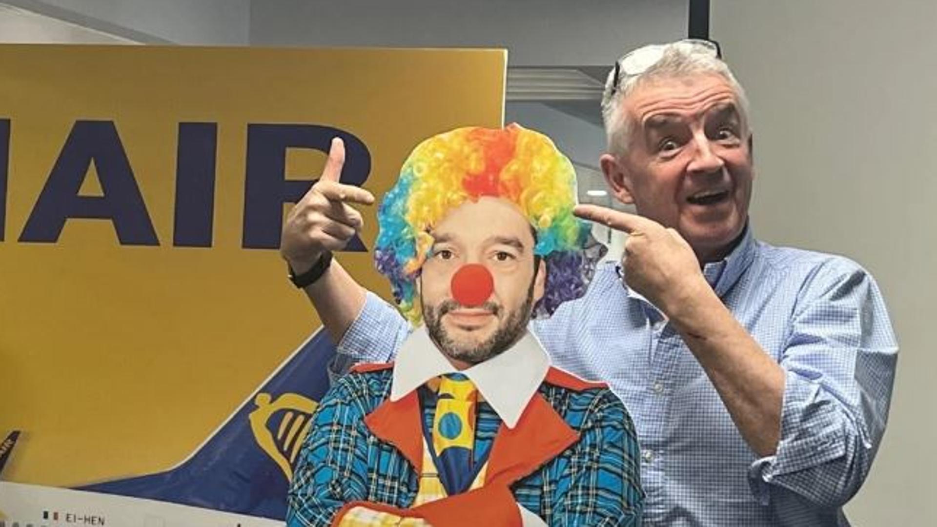 Yeni Teklif Kampanyasında “Palyaço” to Bustinduy'dan Ryanair Tilda