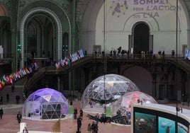 Inauguración en el Grand Palais de París de la cumbre mundial para la acción sobre la Inteligencia Artificial