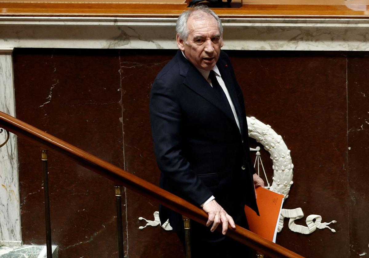 François Bayrou, en la Asamblea Nacional francesa.