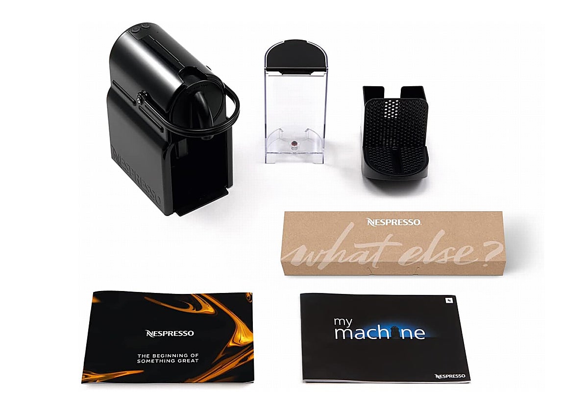 Imagen principal - Nespresso De'Longhi Inissia EN80.B: ¿La mejor cafetera en casa?