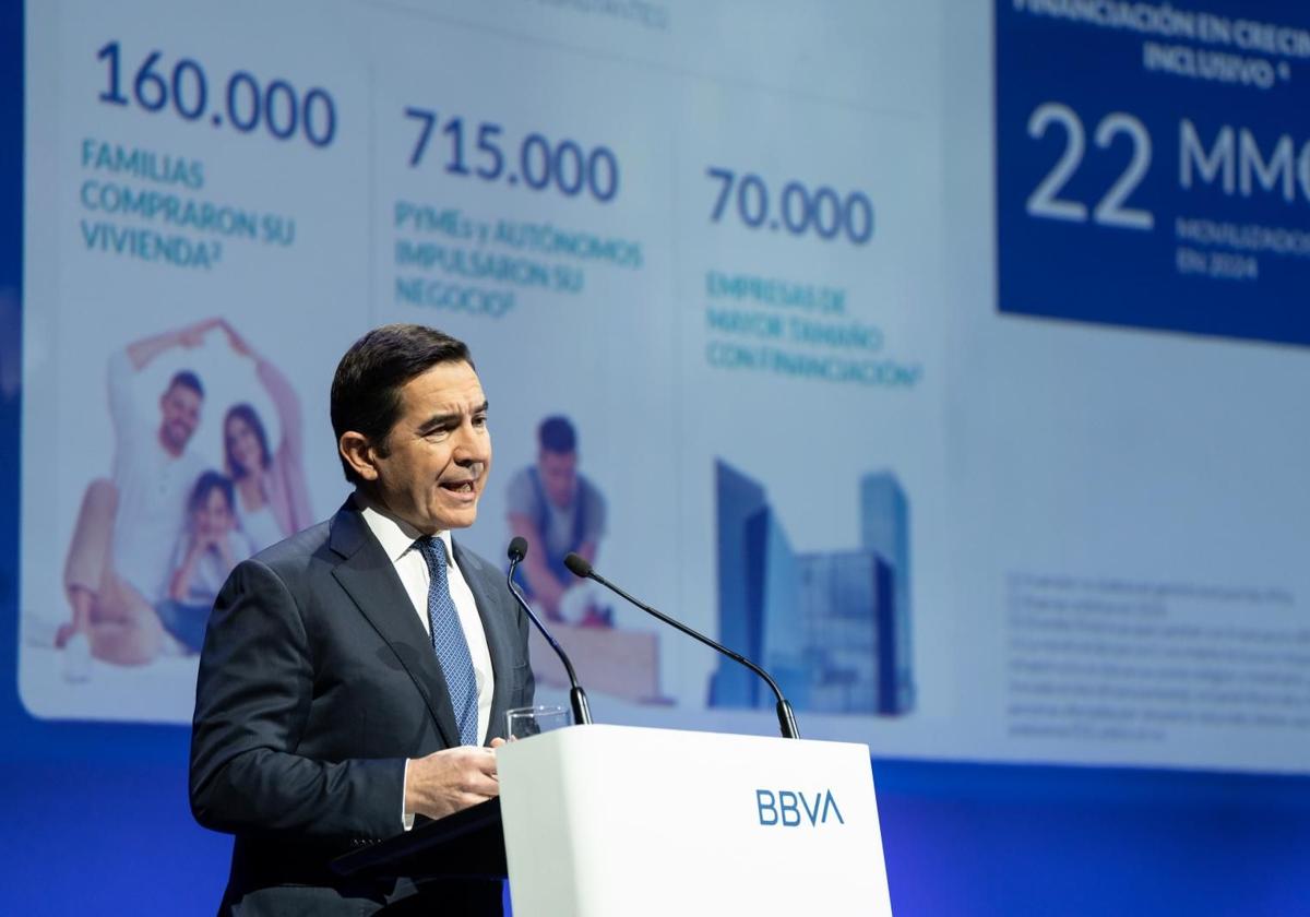 El presidente de BBVA, Carlos Torres Vila.