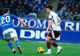 Nacho Vidal mete al Oviedo en el playoff ante el Albacete