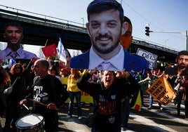 Protesta de familiares de los rehenes, que piden a Netanyahu que acelere su liberación.